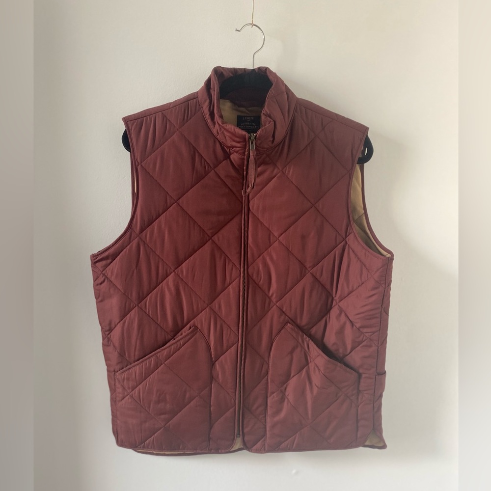 J.Crew Quilted Walker Vest